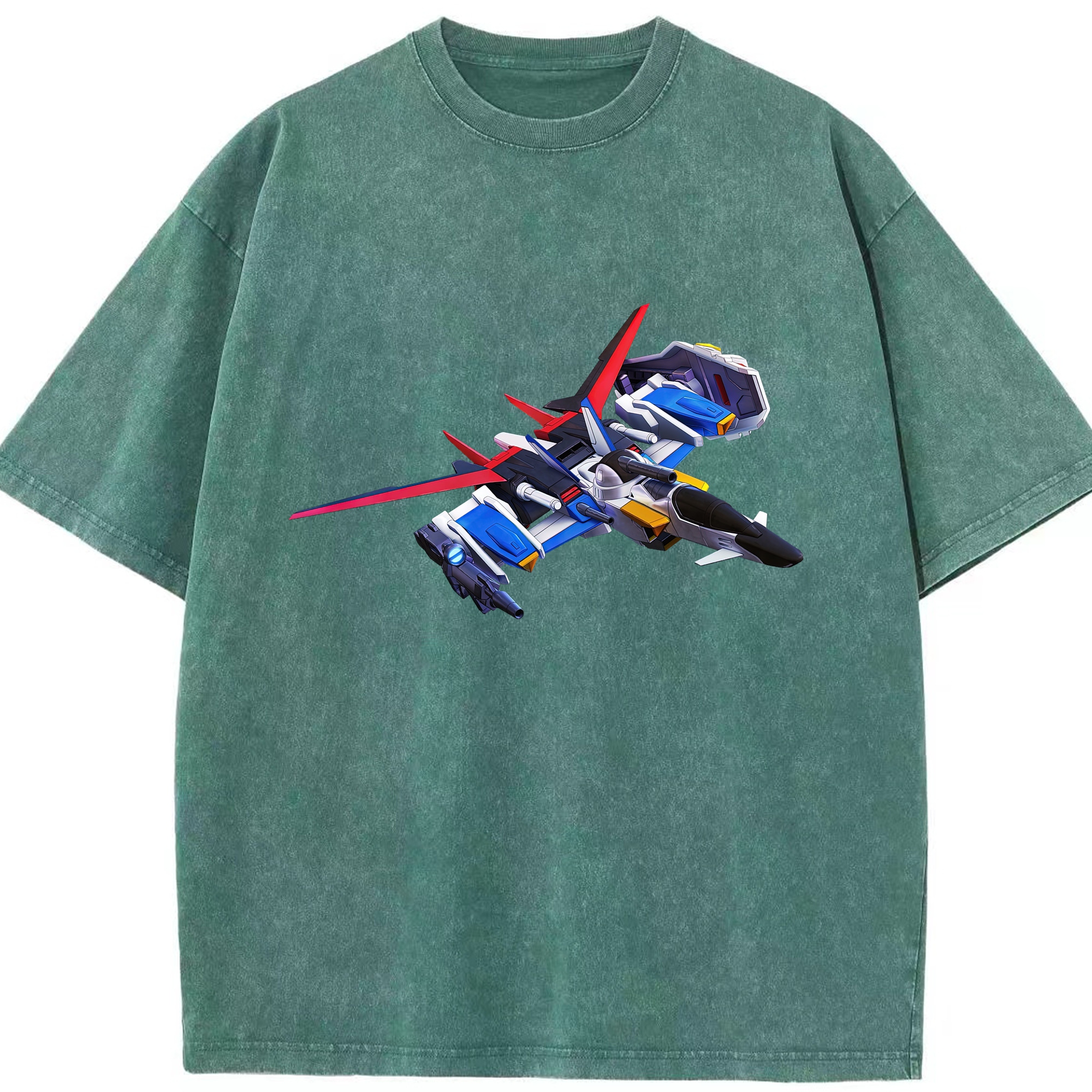 （画像用） 機動戦士ガンダム Mobile Suit Gundam 綿100% ヴィンテージ風 半袖Tシャツ（フロントプリント）